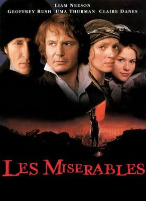 MisÃ©rables, Les movie poster (1998) pillow