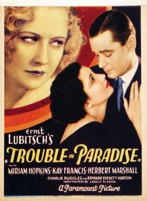 Trouble in Paradise movie poster (1932) pillow