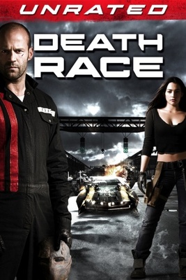 Death Race movie poster (2008) wood print