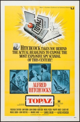 Topaz movie poster (1969) pillow