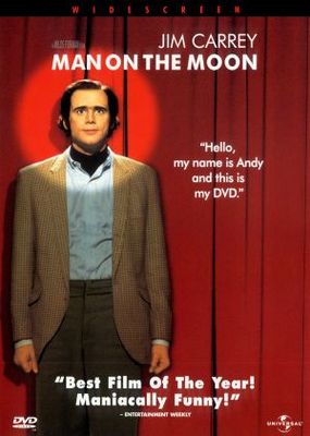 Man on the Moon movie poster (1999) wood print