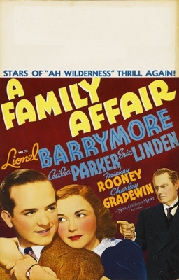 A Family Affair movie poster (1937) Stickers MOV_e6afcb66