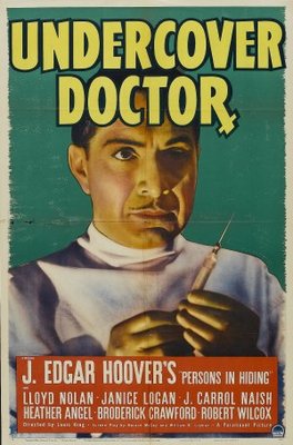 Undercover Doctor movie poster (1939) metal framed poster
