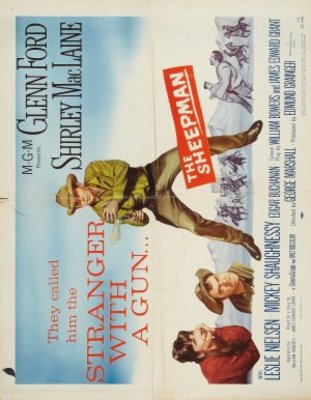 The Sheepman movie poster (1958) poster with hanger