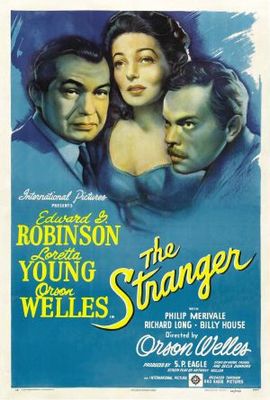 The Stranger movie poster (1946) metal framed poster