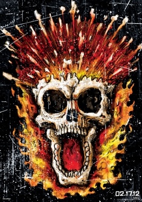 Ghost Rider: Spirit of Vengeance movie poster (2012) wooden framed poster