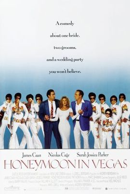 Honeymoon In Vegas movie poster (1992) poster with hanger