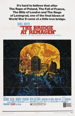 The Bridge at Remagen movie poster (1969) wooden framed poster