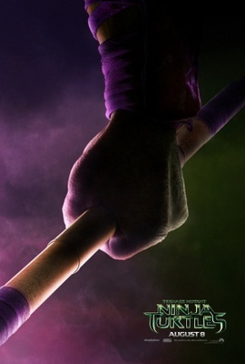 Teenage Mutant Ninja Turtles movie poster (2014) metal framed poster