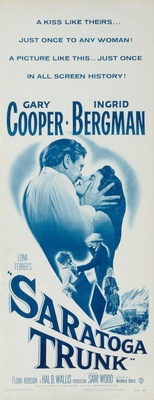 Saratoga Trunk movie poster (1945) wooden framed poster