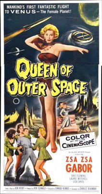 Queen of Outer Space movie poster (1958) poster