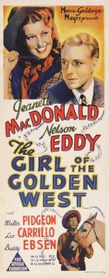 The Girl of the Golden West movie poster (1938) poster