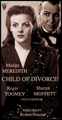Child of Divorce movie poster (1946) wooden framed poster