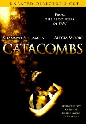 Catacombs movie poster (2007) pillow