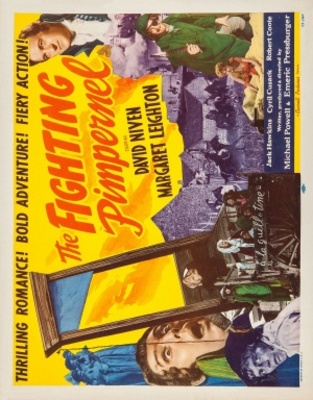 The Elusive Pimpernel movie poster (1950) metal framed poster