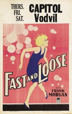 Fast and Loose movie poster (1930) Tank Top