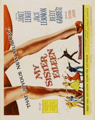 My Sister Eileen movie poster (1955) pillow