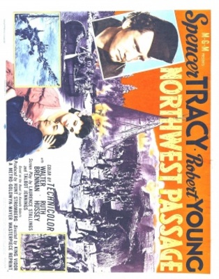 Northwest Passage movie poster (1940) wood print