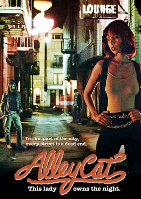 Alley Cat movie poster (1984) metal framed poster