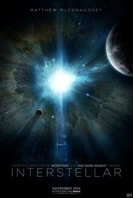 Interstellar movie poster (2014) canvas poster
