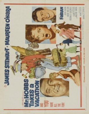 Mr. Hobbs Takes a Vacation movie poster (1962) poster with hanger
