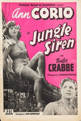 Jungle Siren movie poster (1942) mouse pad