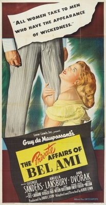 The Private Affairs of Bel Ami movie poster (1947) poster