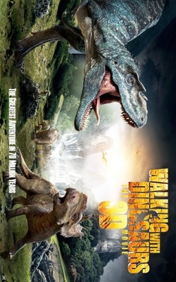 Walking with Dinosaurs 3D movie poster (2013) metal framed poster