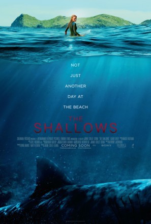 The Shallows movie poster (2016) pillow
