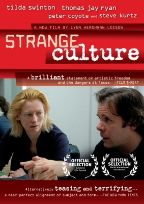 Strange Culture movie poster (2007) poster with hanger
