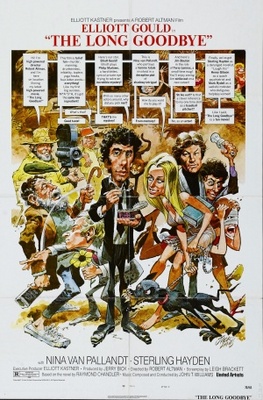 The Long Goodbye movie poster (1973) wood print