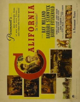 California movie poster (1946) mouse pad
