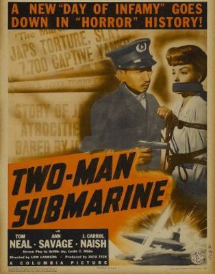 Two-Man Submarine movie poster (1944) tote bag