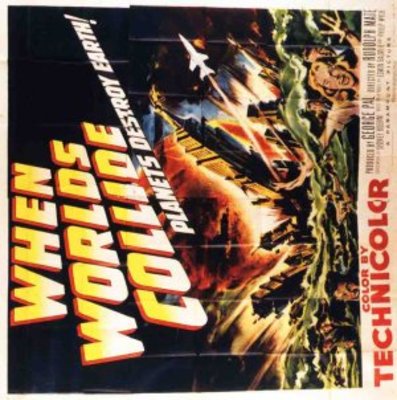 When Worlds Collide movie poster (1951) Stickers MOV_e8279423