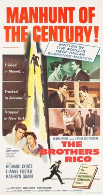 The Brothers Rico movie poster (1957) mug