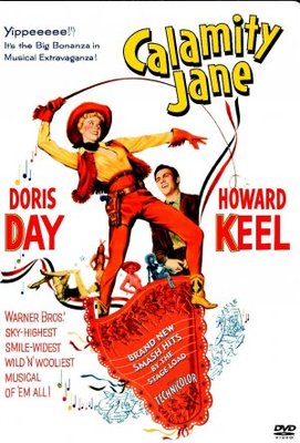 Calamity Jane movie poster (1953) poster with hanger