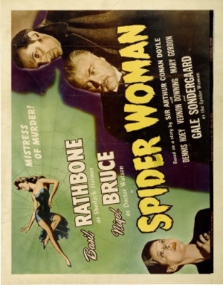 The Spider Woman movie poster (1944) pillow