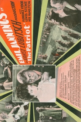 The Patriot movie poster (1928) metal framed poster