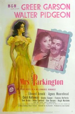Mrs. Parkington movie poster (1944) canvas poster