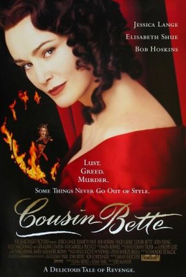 Cousin Bette movie poster (1998) poster with hanger