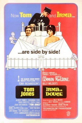 Irma la Douce movie poster (1963) pillow