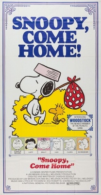 Snoopy Come Home movie poster (1972) metal framed poster