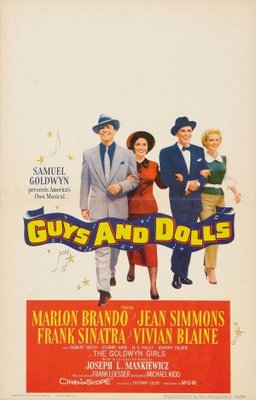 Guys and Dolls movie poster (1955) Poster MOV_e8bc9f39