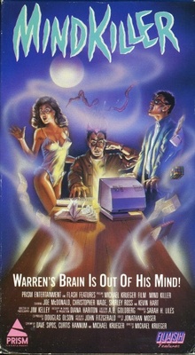 Mindkiller movie poster (1987) poster with hanger
