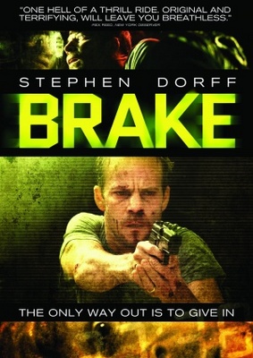 Brake movie poster (2012) pillow