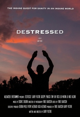 Destressed movie poster (2014) Stickers MOV_e8dcdd56
