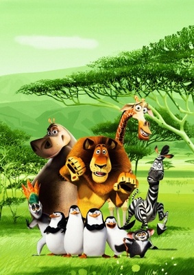 Madagascar: Escape 2 Africa movie poster (2008) Stickers MOV_e8f8ff38