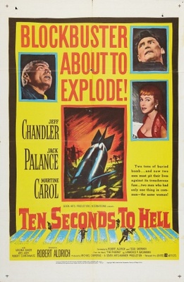 Ten Seconds to Hell movie poster (1959) sweatshirt