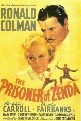 The Prisoner of Zenda movie poster (1937) wooden framed poster