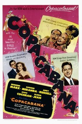 Copacabana movie poster (1947) mouse pad